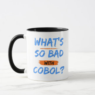 Vad är så dåligt med Cobol? Mugg
