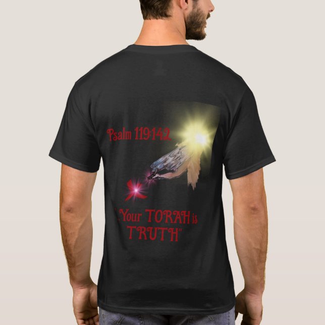 Vad är sanningen? T-Shirt (Baksida)
