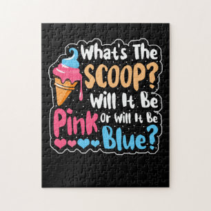 Vad är Scoop Gender Reveal Ice Cream Baby? Pussel
