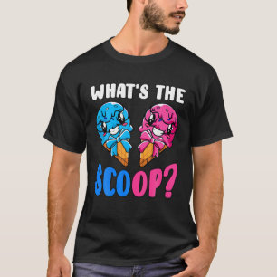 Vad är Scoop Gender Reveal Party Ice Cream Pin? T Shirt