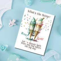 Vad är scoop könsbestämning Inbjudan