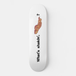 Vad är Shakin Bacon Skateboard Roligt Bräda 20,5 Cm