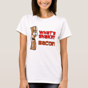 Vad är Shakin bacon Tee Shirt