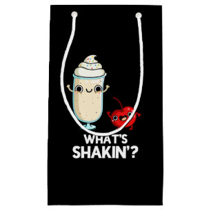 Vad är Shakin Funny Cherry Milkshake Pun Mörk BG