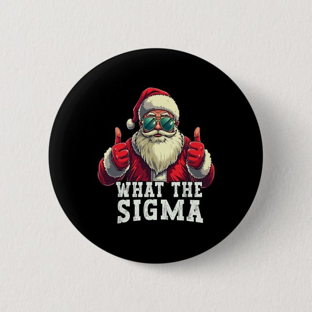 Vad är Sigma Tomte Roligt Jul Meme Xmas Riz Knapp (Framsida)
