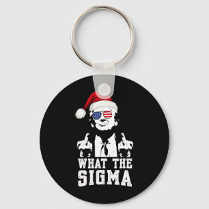 Vad är Sigma Trump Santa Funny-julet Xm? Nyckelring