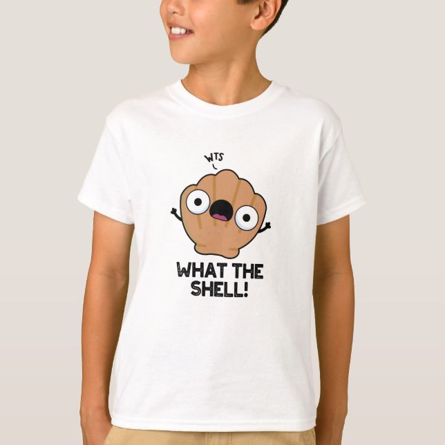 Vad är Snäckan Funny Sea Snäcka Pun? T Shirt (Framsida)