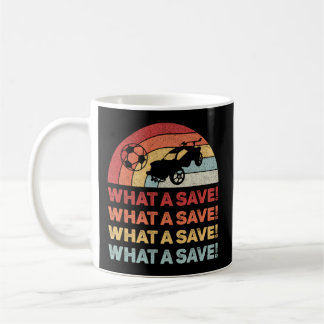 Vad är Spara Rocket Soccer Car League? Kaffemugg