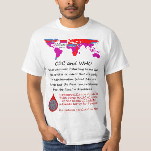 Vad är störande CDC och WHO av RoseWrites? T Shirt