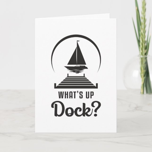 Vad är upp Dock Boat vid segelbåtens Frakt? Kort (Framsida)