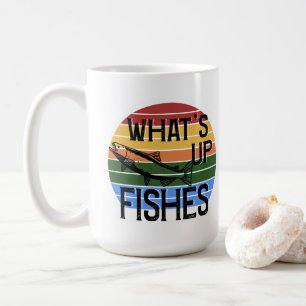 Vad är upp Fiske? Kaffemugg