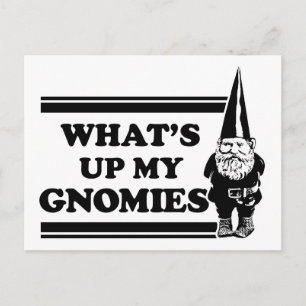 Vad är upp min Gnomies Vykort