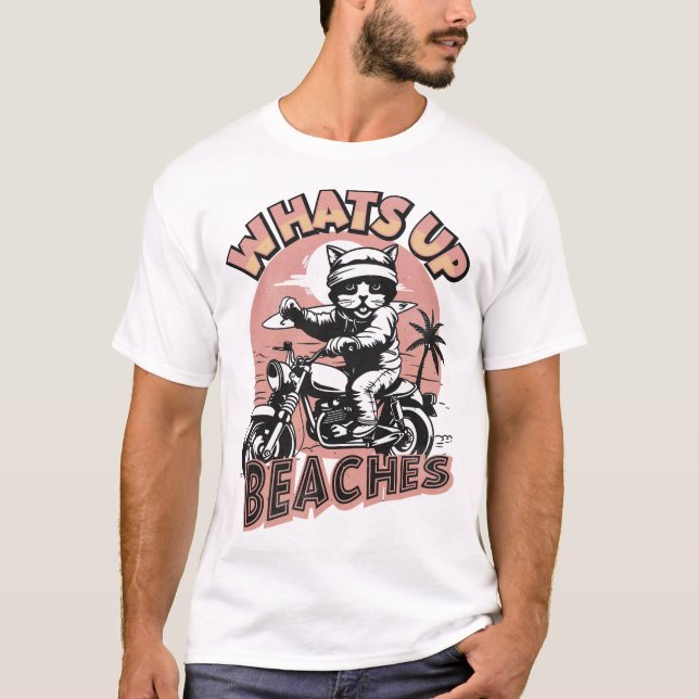 Vad är upp-stränder? t shirt (Framsida)