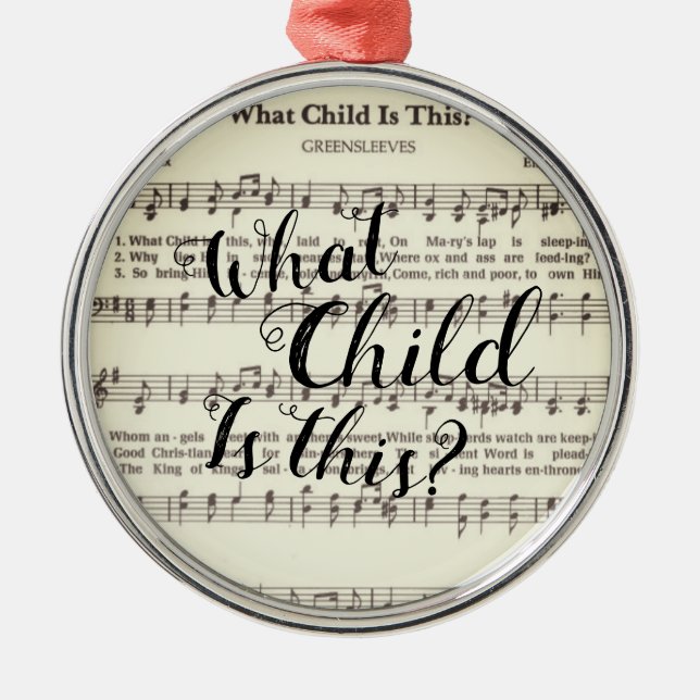 Vad barn är detta prydnadsföremål julgransprydnad metall (Framsidan)