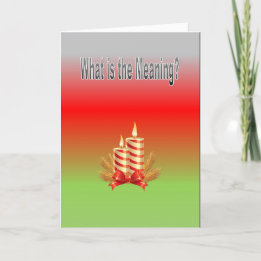 Vad betyder det? kort