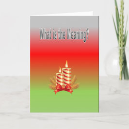 Vad betyder det? kort