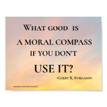 VAD BRA ÄR EN MORAL COMPASUTTRYCK
