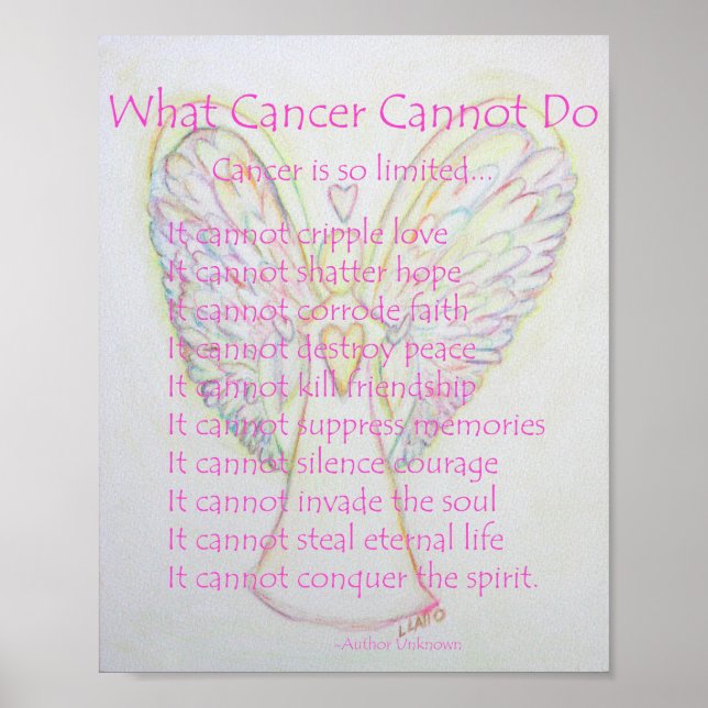 Vad Cancer inte kan göra för att Poster utskrift a (Framsidan)