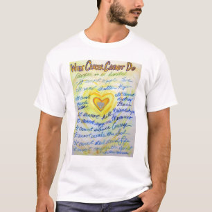 Vad cancern inte kan göra med Dikt Angel Anpassnin T Shirt