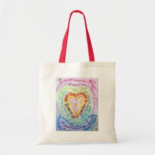 Vad cancern inte kan göra med Dikt Heart Art Bag T Tygkasse