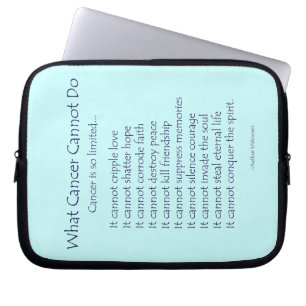 Vad cancern inte kan göra med Sleeve-blocket Laptop Sleeve