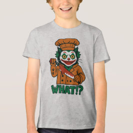 Vad då?" Clown Cat Joker-Inspired Kids' T-Shirt