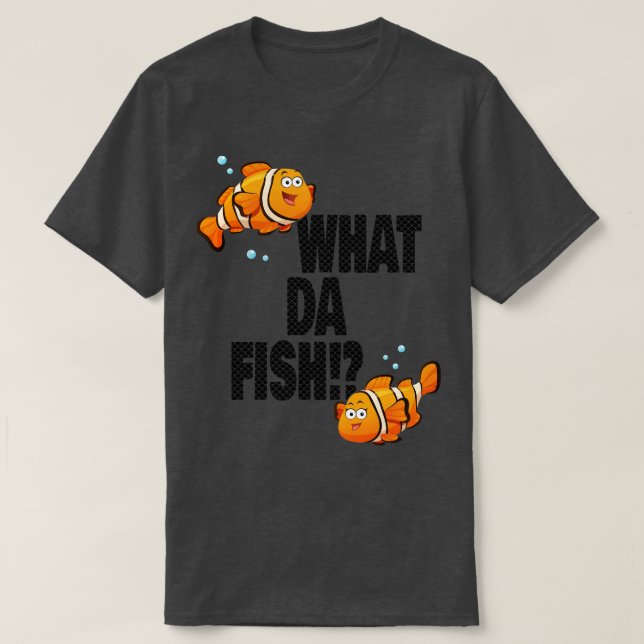Vad da Fiske roliga citat Fiskmemorandumet 4 T Shirt (Design framsida)