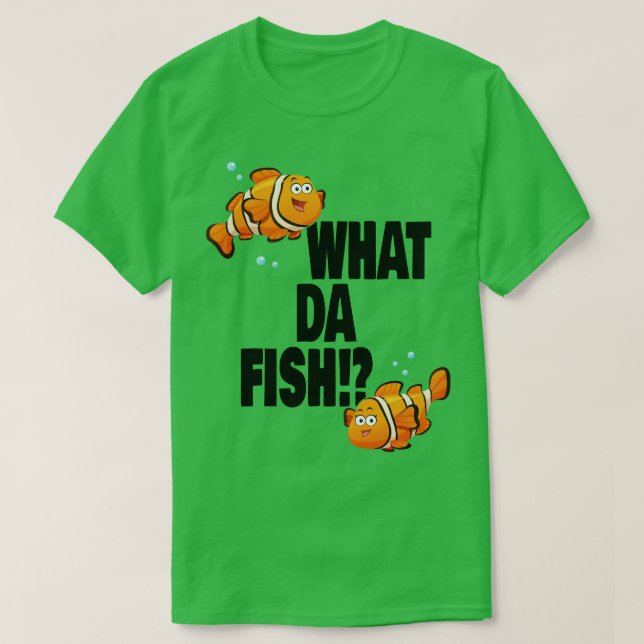 Vad da Fiske roliga citat Fiskmmedräkter 2 T Shirt (Design framsida)