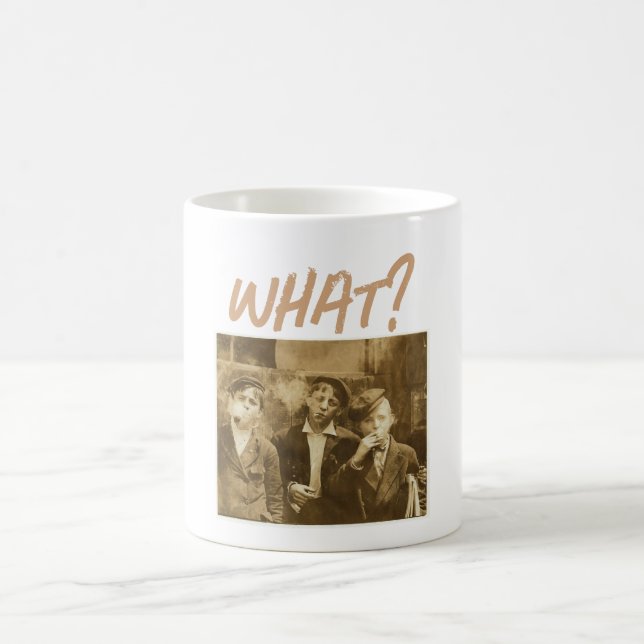 Vad då? Kaffe Mugg (Center)