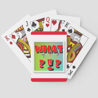 Vad då? Klassiska uppspelningskort Casinokort