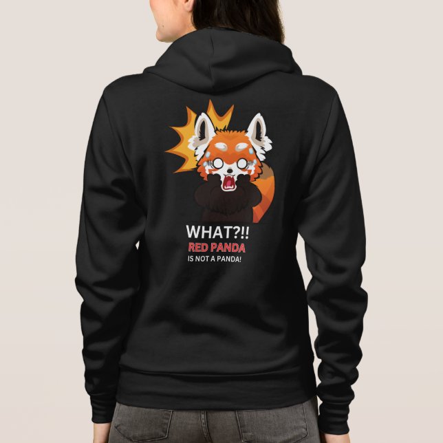 Vad då? Röd panda är ingen panda! T Shirt (Baksida)