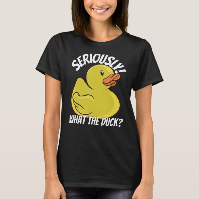 Vad den Anka-funniga Anka-Saker-apparatens fack är T Shirt (Framsida)