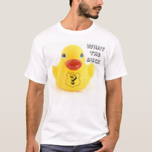 Vad den Rubber ankan för ankagult Tee