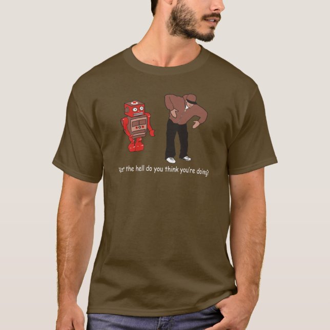 Vad dig tänker, gör du t-shirt (Framsida)