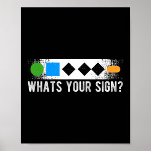 Vad din signatärskjutna sport är, snurrande poster