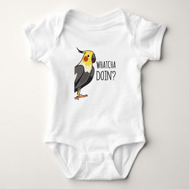Vad Doin Parrot ser dig? T Shirt (Framsida)