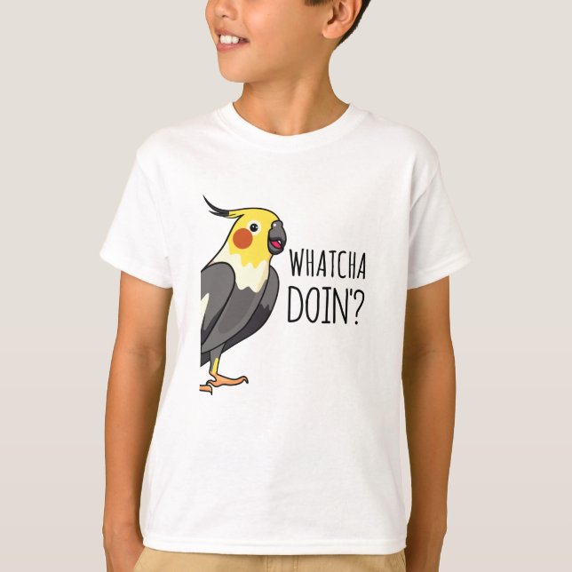 Vad Doin Parrot ser dig? T Shirt (Framsida)