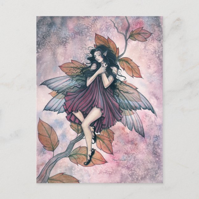 Vad Dreams kan Kom Fairy Postcard Vykort (Framsida)