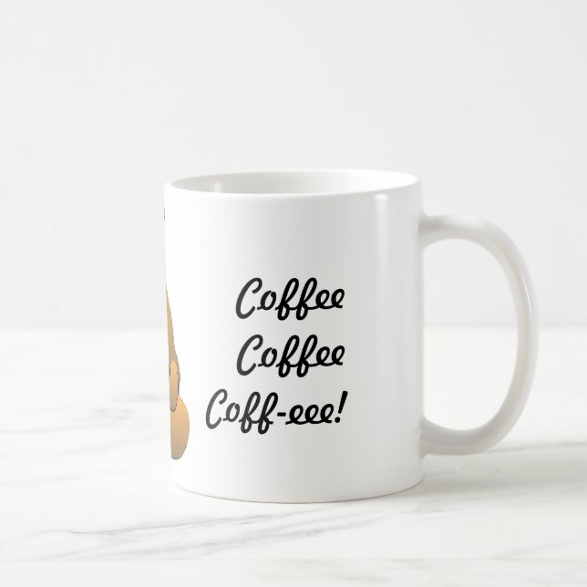 Vad dricker räven? Kaffemugg (Höger)