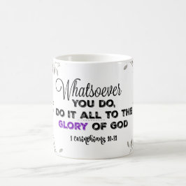 Vad du än gör: Gud Verse? Magisk Mugg