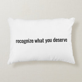 Vad du förtjänar med accentfyllning prydnadskudde