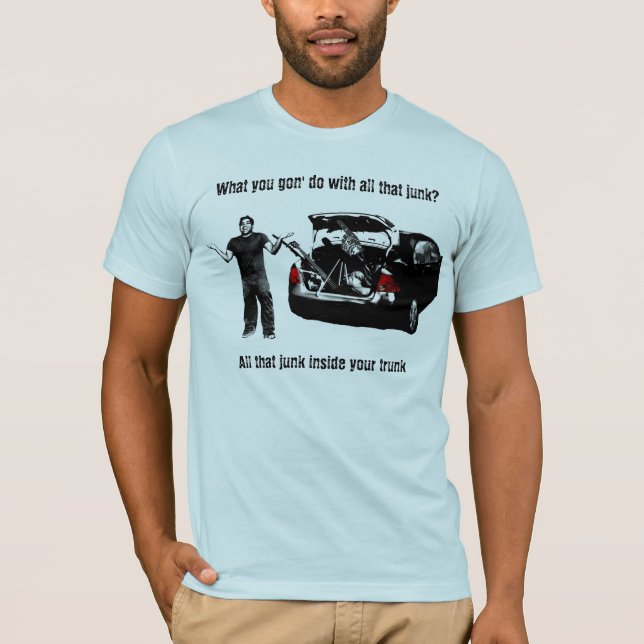 Vad du gon gör t-shirt (Framsida)