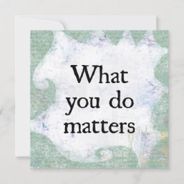 Vad du gör är att märka kortet kort