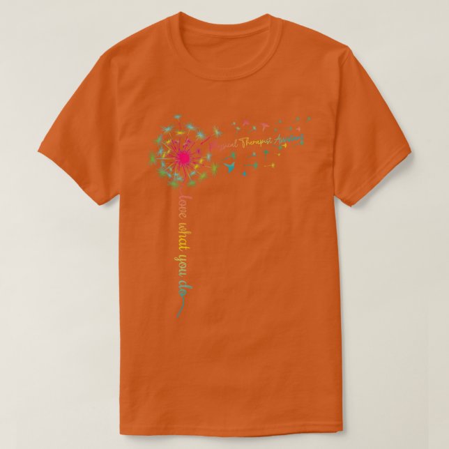 Vad du gör med Cute Physical Therapist Assistant K T Shirt (Design framsida)