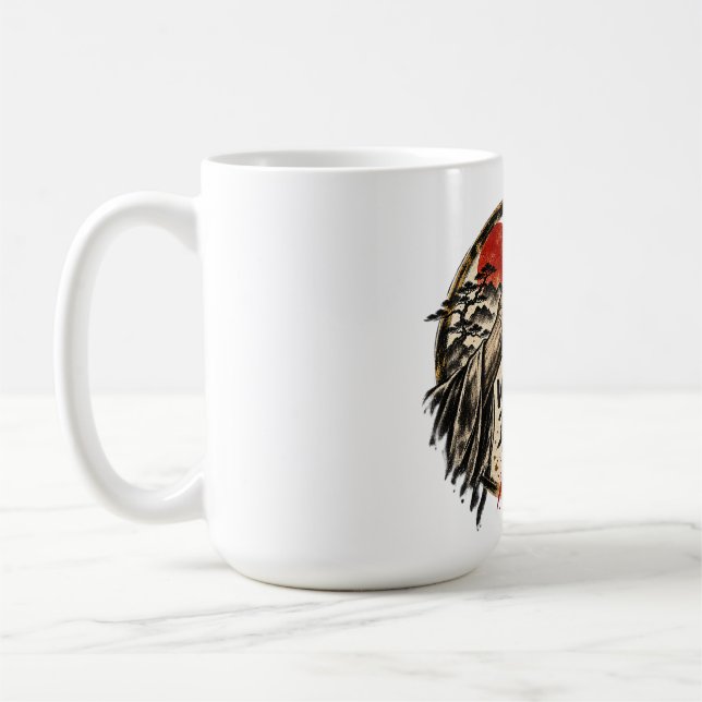 Vad du håller fast vid blir din börda Dhammapada C Kaffemugg (Vänster)