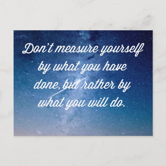 Vad du ska göra citat vykort (Framsida)