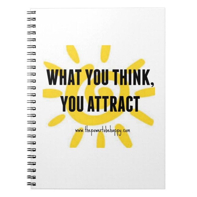 VAD DU TÄNKOR DIG ATTRAKT NOTEBOOK/JOURNAL ANTECKNINGSBOK (Framsidan)