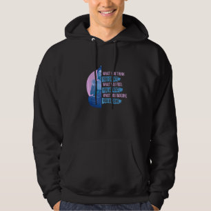Vad du tror att du blir teknisk meditation? hoodie