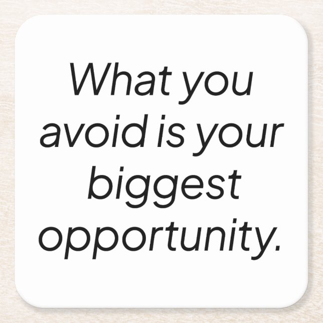 Vad du undviker att Underlägg Pappert Papper Kvadrat (Framsidan)