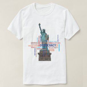 Vad elak demokrati på er? t shirt